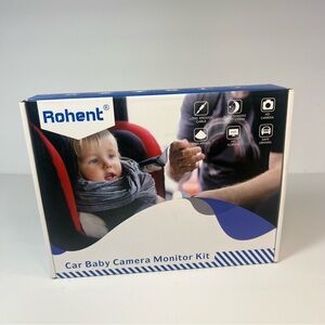Rohent Car Baby Camera Monitor Kit - Blue/White Packaging
